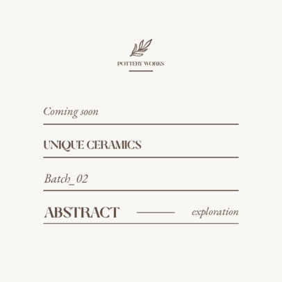 Instagram Post Creator for a Dropshipper of Handcraft Items 4338b-el1