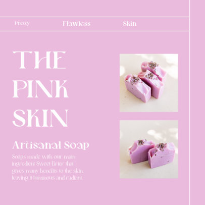 Instagram Post Generator for an Online Artisanal Soap Shop 4335e-el1