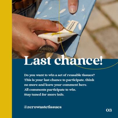 Instagram Post Creator Featuring Artisanal Eco-Friendly Products and a Carousel Layout 4327d-el1