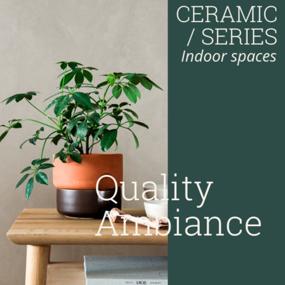 Instagram Post Template for a Dropshipper of Home Decor Items 4337d-el1