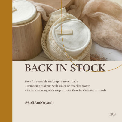 Instagram Post Design Generator Featuring Artisanal Beauty Products 4327a-el1