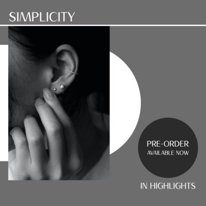 Jewelry-Themed Instagram Post Design Generator for a Carousel