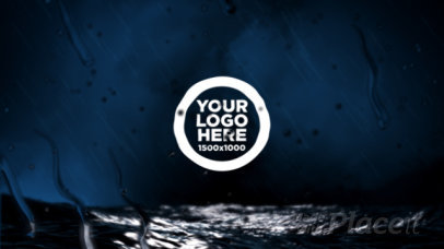 Intro Maker Featuring a Logo Reveal and a Storm Theme 3210-el1