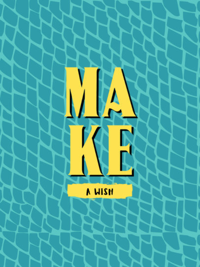 Notebook Cover Maker Featuring a Short Quote with a Lizard Skin Texture 4382a-el1