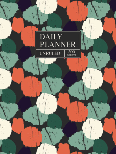 Notebook Cover Generator with Customizable Marker Stains 4380e-el1