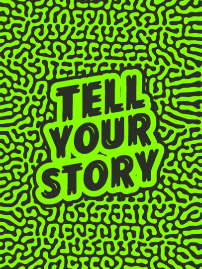 Notebook Cover Maker Featuring Modern Patterns and Inspiring Quotes 4392b-el1