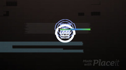 Intro Video Maker for a Logo Reveal Featuring Colorful Glitch Effects