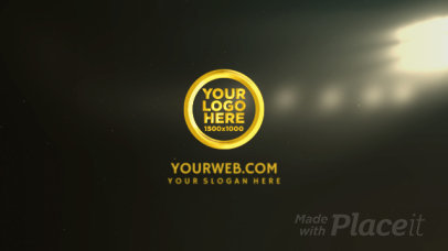 Intro Video Creator with a 3D Soccer Ball Animation