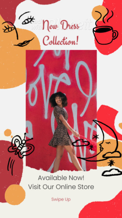 Instagram Story Video Generator for a Clothing Brand's New Collection