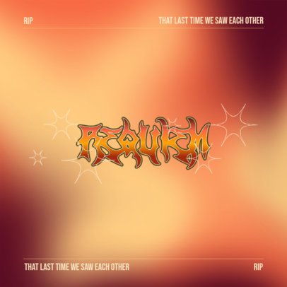 Y2K Clothing Store Logo Creator with a Gothic-Style Typography