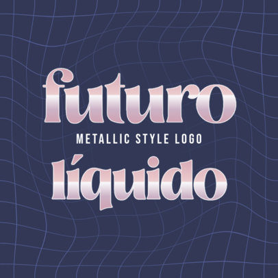 Abstract Logo Creator Featuring a Futuristic Typography