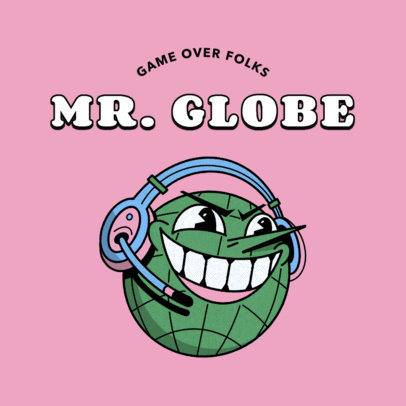 Logo Creator for Gamers Featuring a Cuphead Inspired Character 