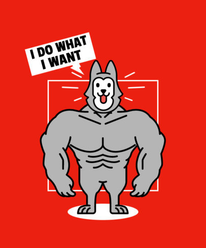 Doge Meme-Inspired T-Shirt Design Maker with a Fun Graphic