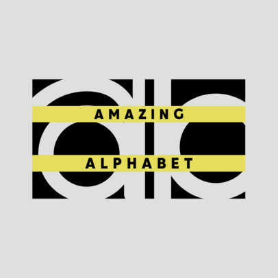 Simple Logo Maker Featuring Negative Space Typography