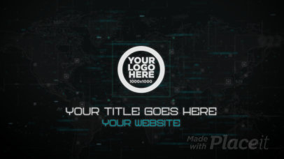 Intro Video Maker with Technology-Themed Graphics