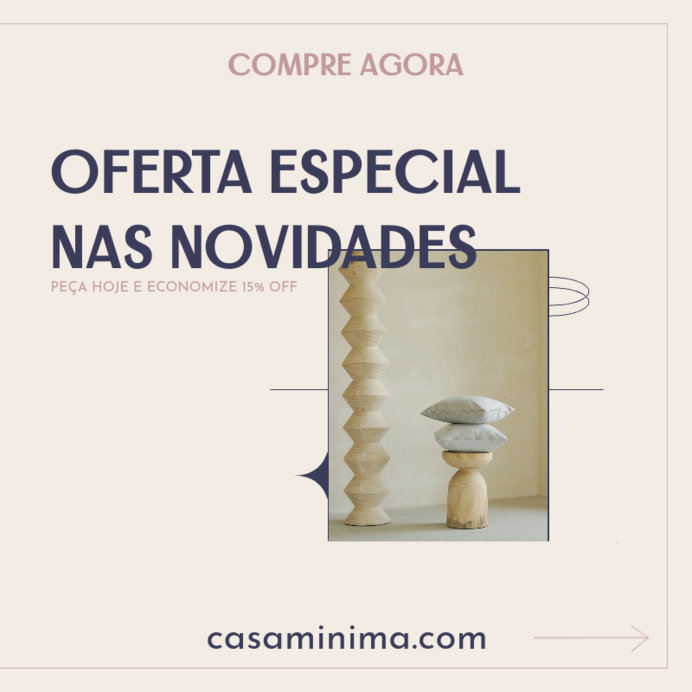 Classy Instagram Post Generator for an Interior Design Sale Carrousel