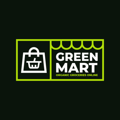Logo Maker for an Online Shop of Organic Groceries