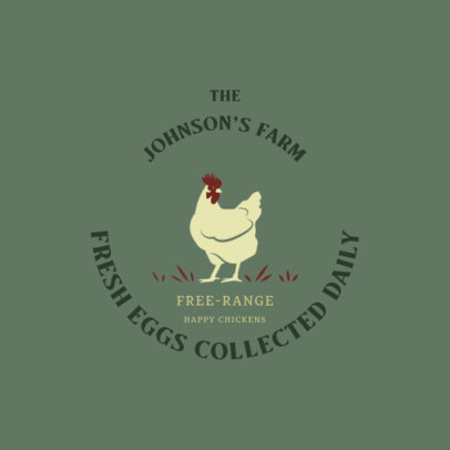 Logo Template for a Family's Poultry Farm Business