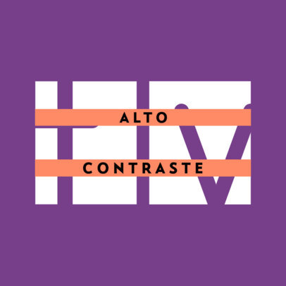 Logo Generator for a Designer with Negative Space Typography