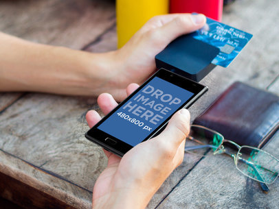 Mockup of an Lg Optimus L7