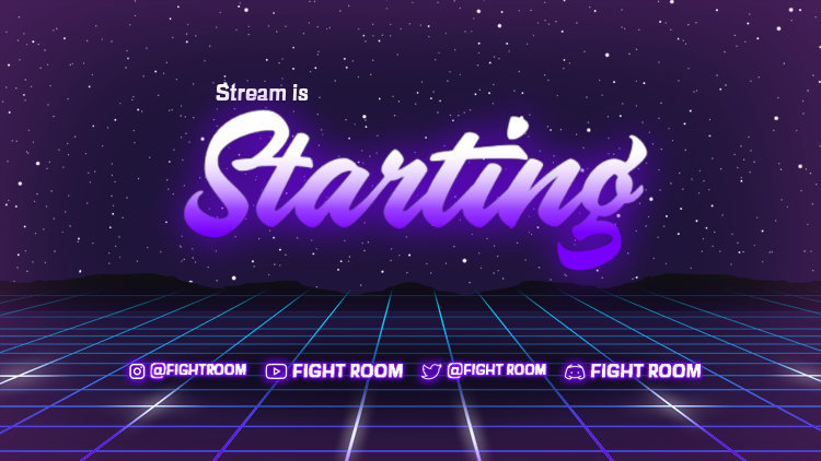 Placeit - Twitch Starting Soon Screen Template for a Sports-Themed Talk ...
