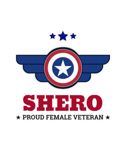 Patriotic T-Shirt Design Maker to Commemorate Female Veterans