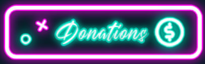 Twitch Panel Generator with Glowing Colors for Donations