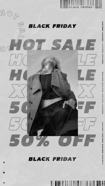 Instagram Story Generator Featuring Black Friday Sale Ads 4137
