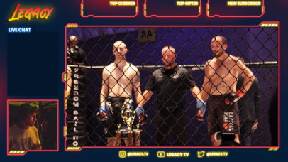 Twitch Overlay Generator for a Streamer Who Talks About Sports 4456c-el1