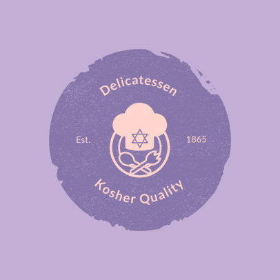 Online Logo Maker for Delicatessen Kosher Products