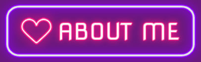 Twitch Panel Design Maker With a Neon Theme and a Heart Icon 4466d-el1