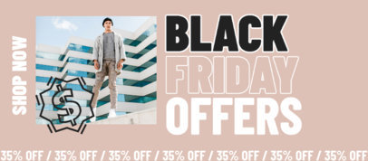 Facebook Cover Generator for a Time-Limited Black Friday Promo 4134a