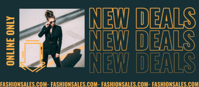 Facebook Cover Generator for an Online-Only Black Friday Sale 4134e