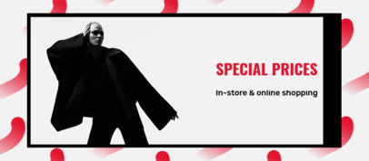 Facebook Cover Generator Featuring a Black Friday Promo and an Abstract Background 4133b