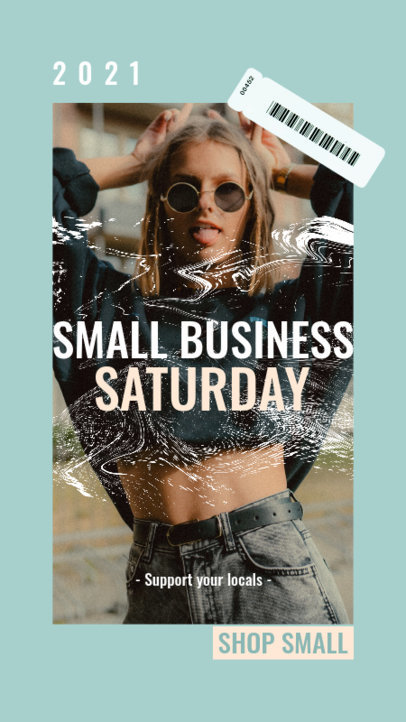 Facebook Story Generator Reminding to Support Small Businesses 4145g