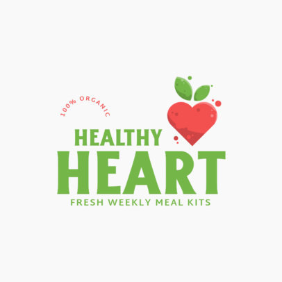 Online Logo Creator for a Healthy Meals App