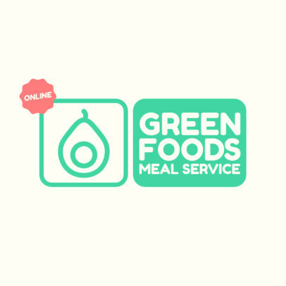 Online Logo Generator for a Healthy Meals Delivery Platform