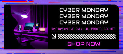 Facebook Cover Maker for a Cyber Monday Tech Deals 