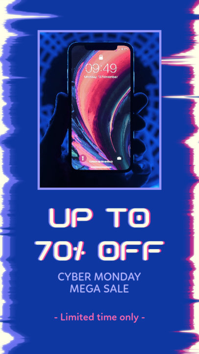 Facebook Story Generator for Cyber Monday Deals