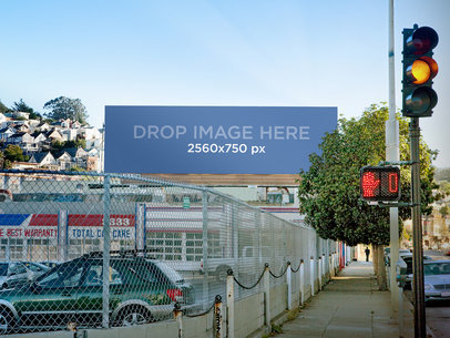 City Billboard Template
