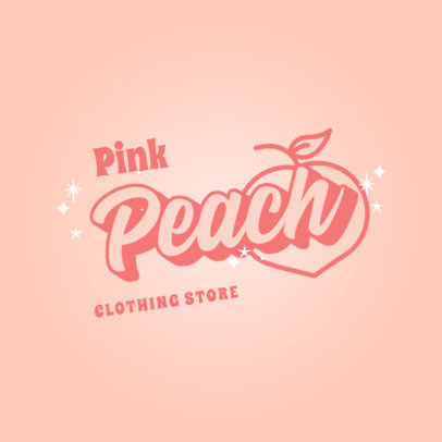 Boutique Logo Template with Typography Inspired by Barbie