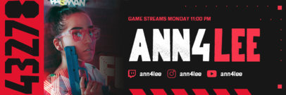 Gaming-Themed Twitter Header Design Generator With Pictures