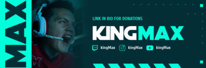 Twitter Header Design Generator for eSports Gamers