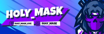 Twitter Header Design Template for eSports Profiles