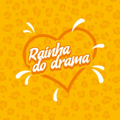 Girly Logo Maker for a Vlogger Featuring a Heart Graphic 4713c