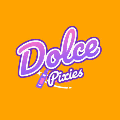 Beauty Brand Logo Maker Inspired by Barbie