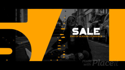 Slideshow Video Template for a Clothing Brand's Sale Ad