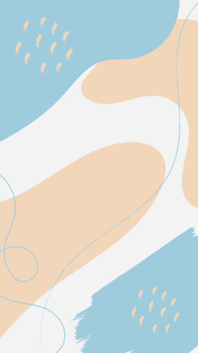 Abstract Instagram Story Highlight Cover Design Template with a Plastic Arts Theme