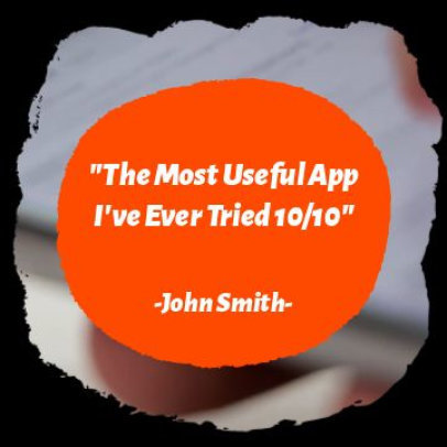 Instagram Post Video Template for a Quote with Animated Graphics