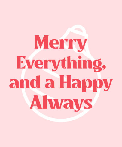 Xmas T-Shirt Design Maker Featuring Quotes and Simple Graphics 